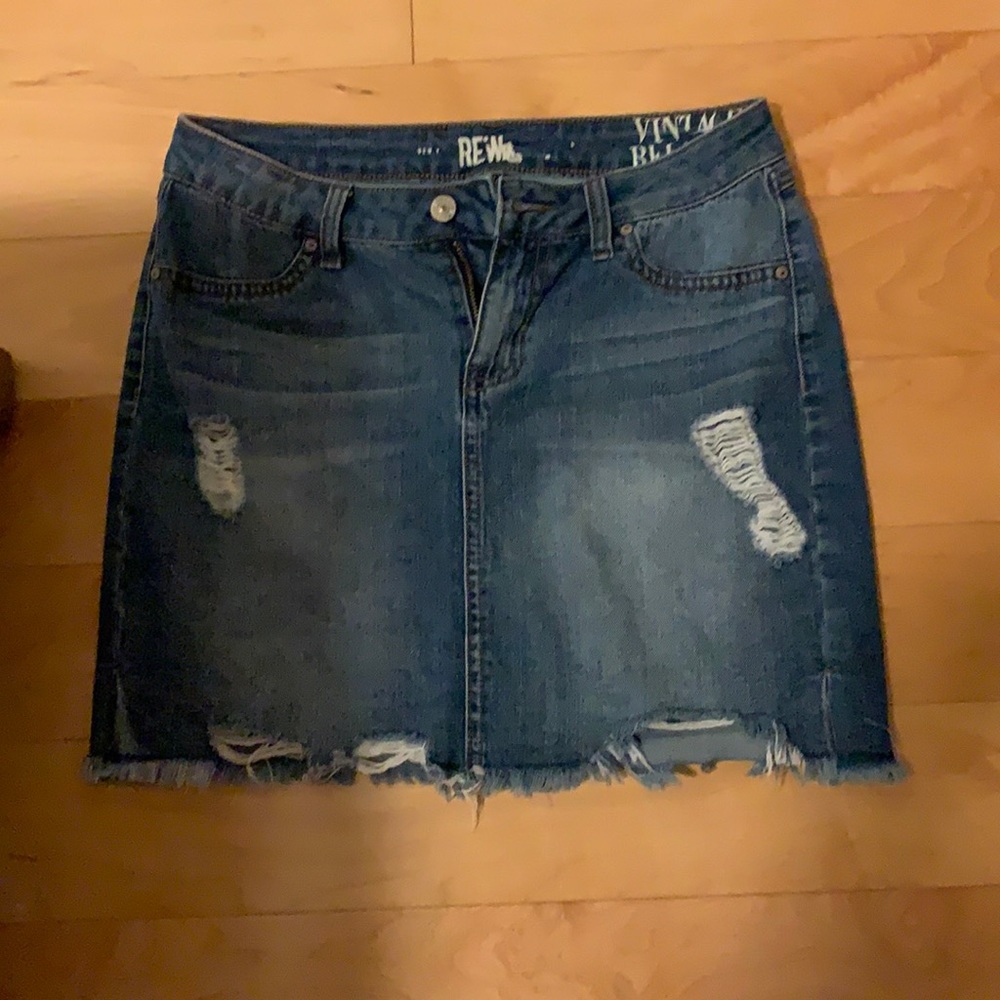Size 3 Rewash Jean Skirt